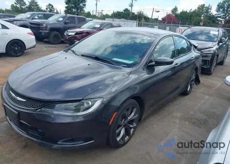 2015 Chrysler 200 S from USA, damaged, VIN 1C3CCCDG9FN540167